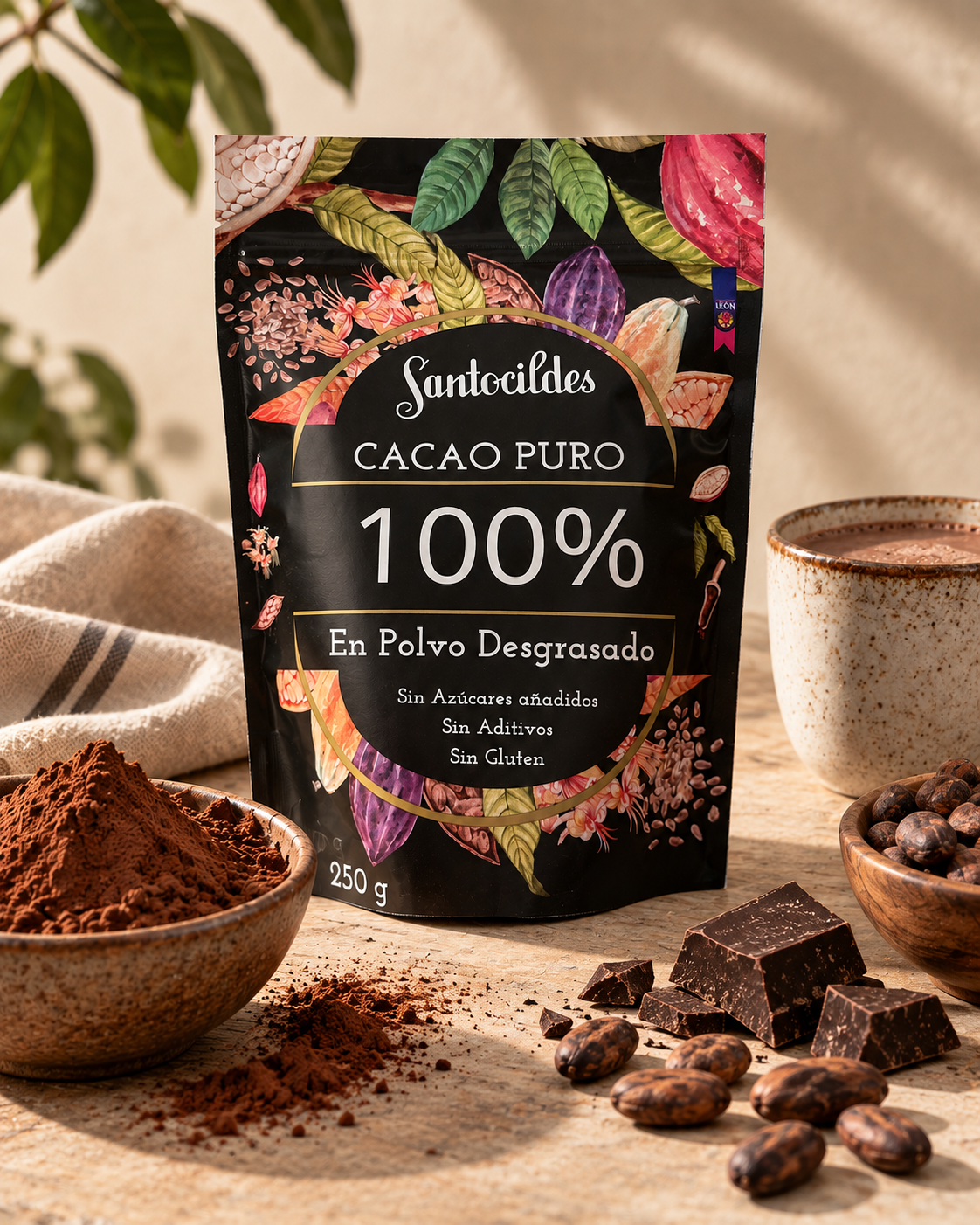 Cacao Puro 100% Santocildes
