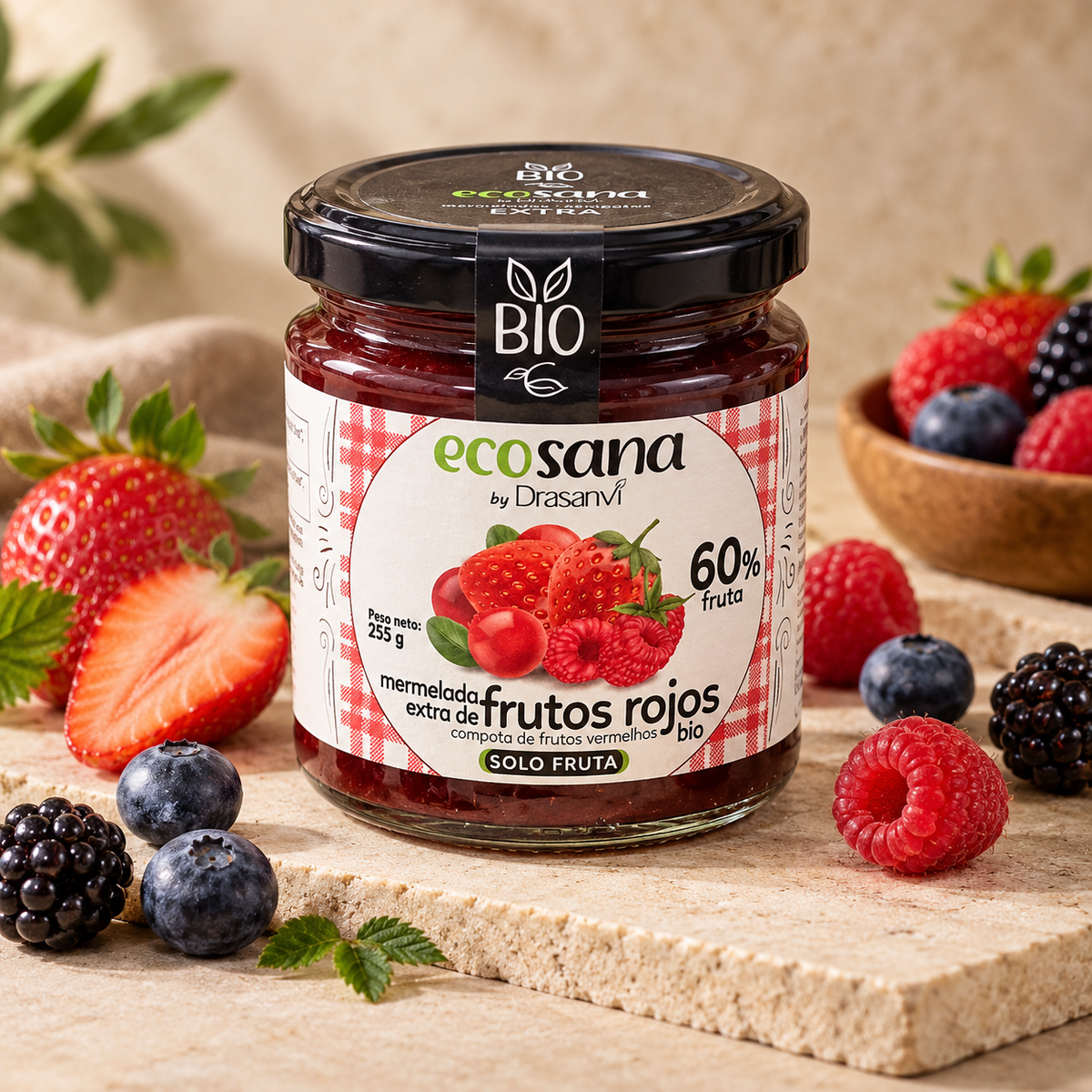 Mermelada de Frutos Rojos